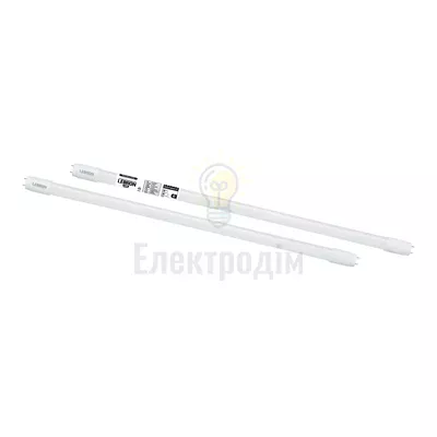 LED лампа Lebron L-Т8, 18W, 1200мм, G13, 6200K, 1800Lm, кут 270° 16-43-12 — купити в Електродім