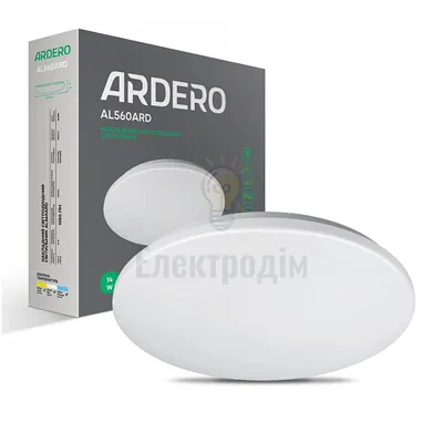 AL560ARD 14W коло накладний матовий 1050Lm 5000K 260*55mm 30553 — купити в Електродім