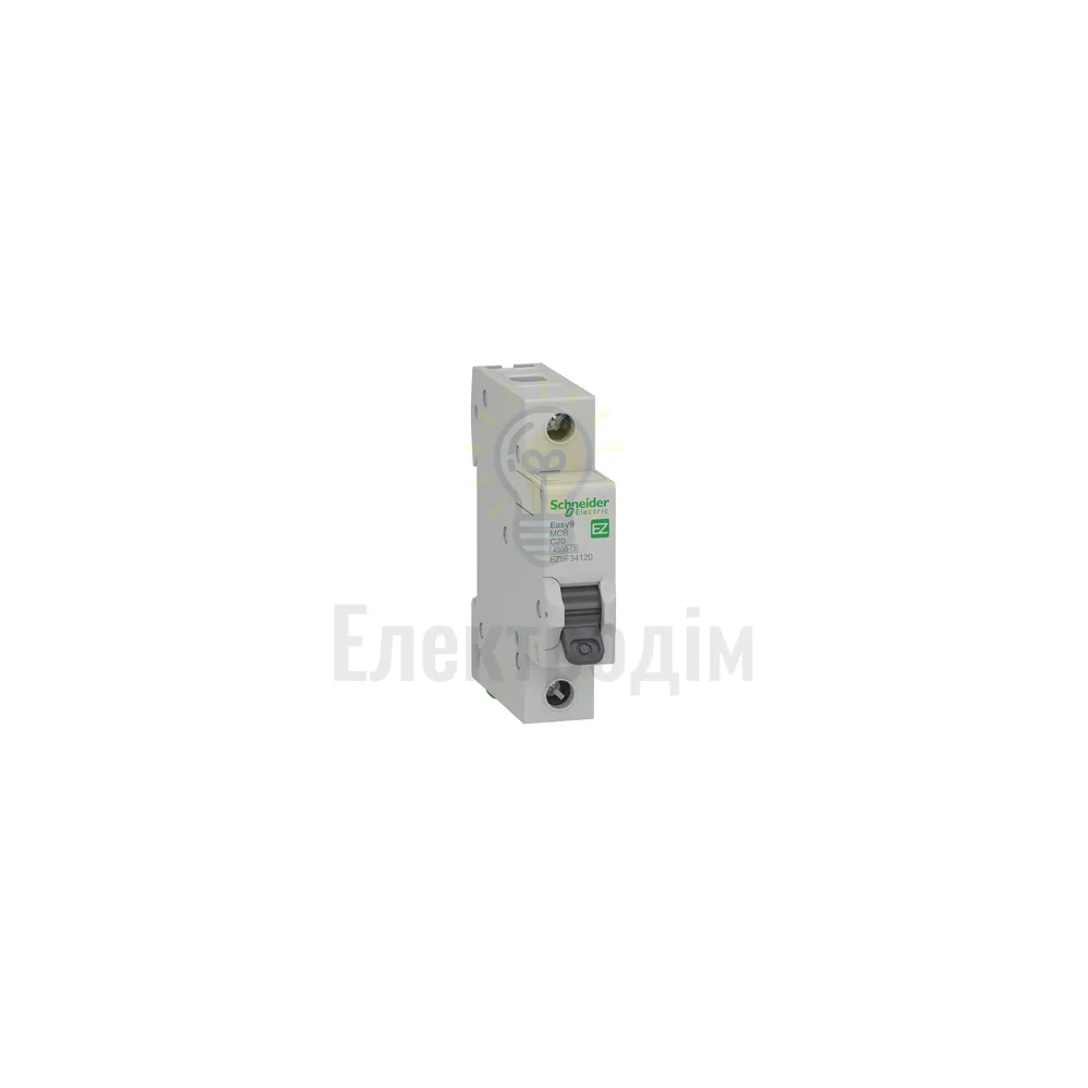 Автоматичний вимикач Schneider Electric EASY9 1P C 20А EZ9F34120 