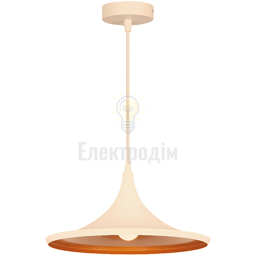 Світильник VELMAX V-CL-UFO-Wh-G, max 60W, E27, 220V 23-10-89 