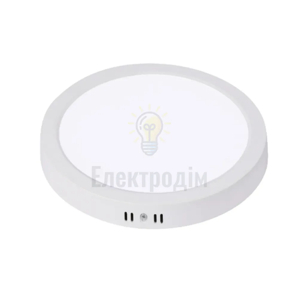 016-083-0036-010 Світильник накладний LED 36W 3CCT 3600Lm 160-265V d-290*h32мм ІР20 білий кругл. 016-083-0036-010 