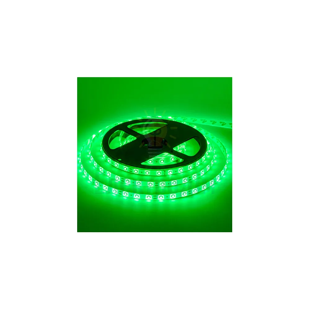 MTK Світлодіодна стрічка зелена 12V smd2835 60LED/м IP20 1011996 