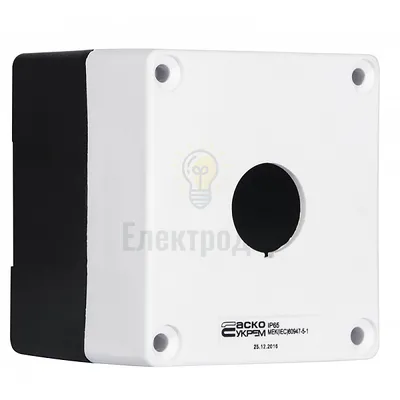 Корпус АСКО HJ9-1 1-місний жовтий A0140020033 — купити в Електродім