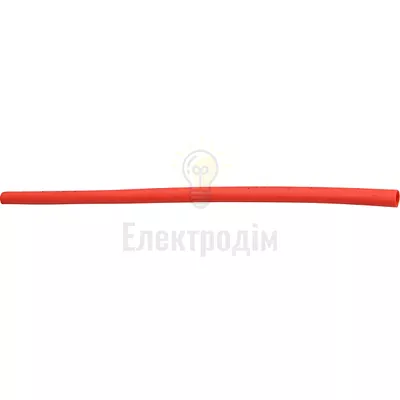 Термоусаджувальна трубка з клейовим шаром АСКО   3,2 / 1,0 червона А0150040112 — купити в Електродім