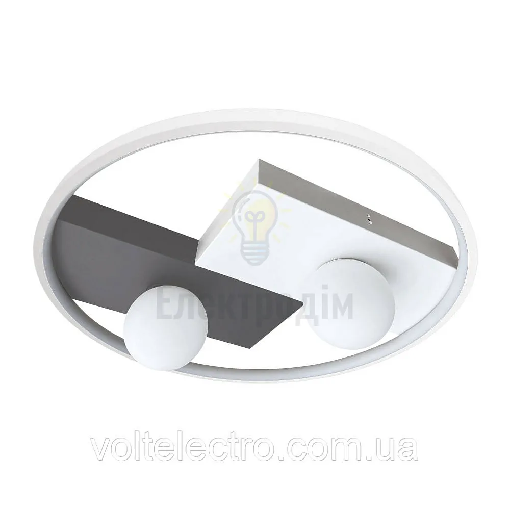 LED світильник smart PIKASSO-R VIOLUX круг 80W 4000-5000K  4400Lm IP20 220625 