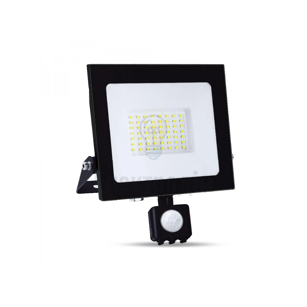 LL-2050ARD 50W з датчиком 4500Lm 6500K (198*183*79мм) чорний IP65 80024  - фото 2