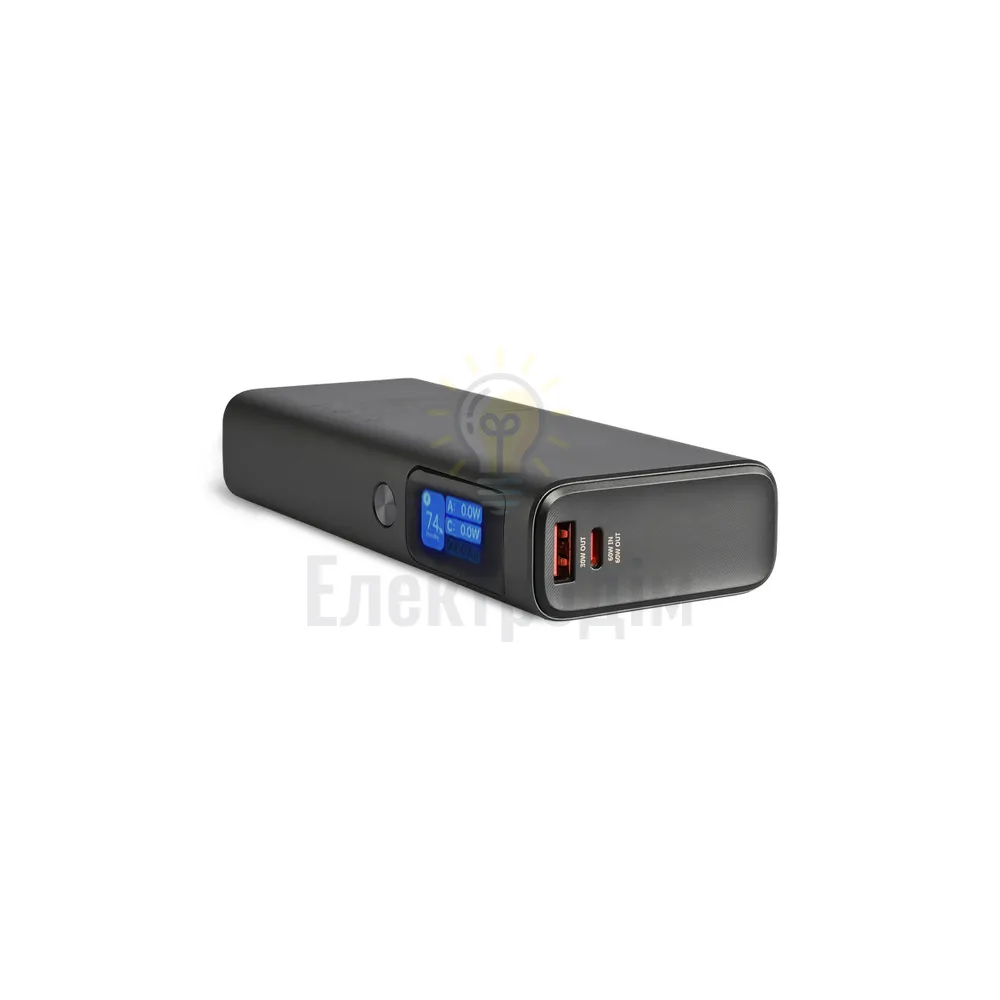 Повербанк 20000mAh VIDEX VPB-323 130W PD100W +Display VPB-323-B  - фото 10