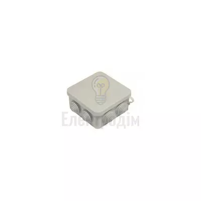 Коробка монтажна Premium Gray P-7 95x95x60 мм без клем Р-7 — купити в Електродім
